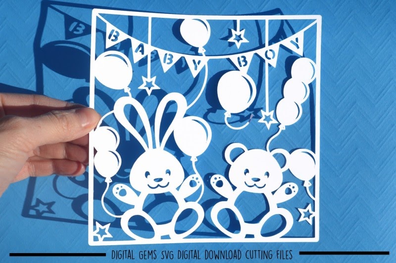 Download Free Baby Boy Paper Cut Svg Dxf Eps Files Crafter File ...