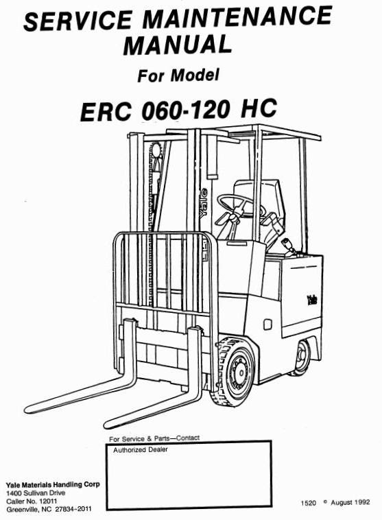 Yale Forklift Wiring Schematic - Wiring Diagram Schemas