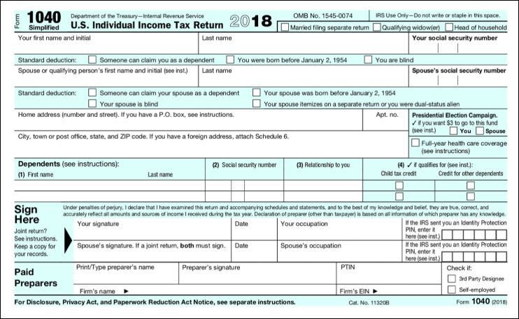 However, since more people have moved away from submitting on paper, those mailings have discontinued. Remember How The Irs 1040 Form Was Going To Be On A Postcard Here S Why It Didn T Happen