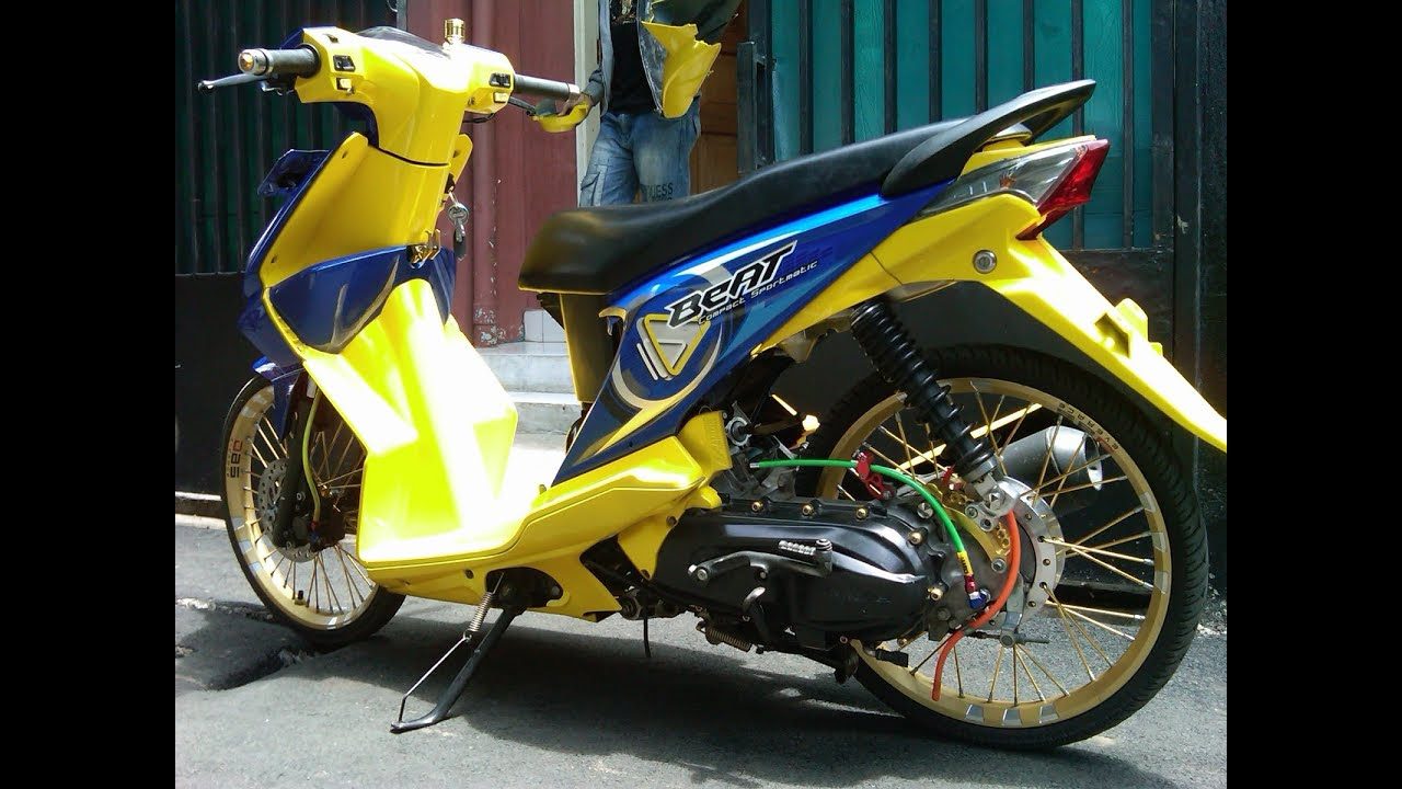 Gambar Modifikasi Motor Beat Pop  Modifikasi Yamah NMAX