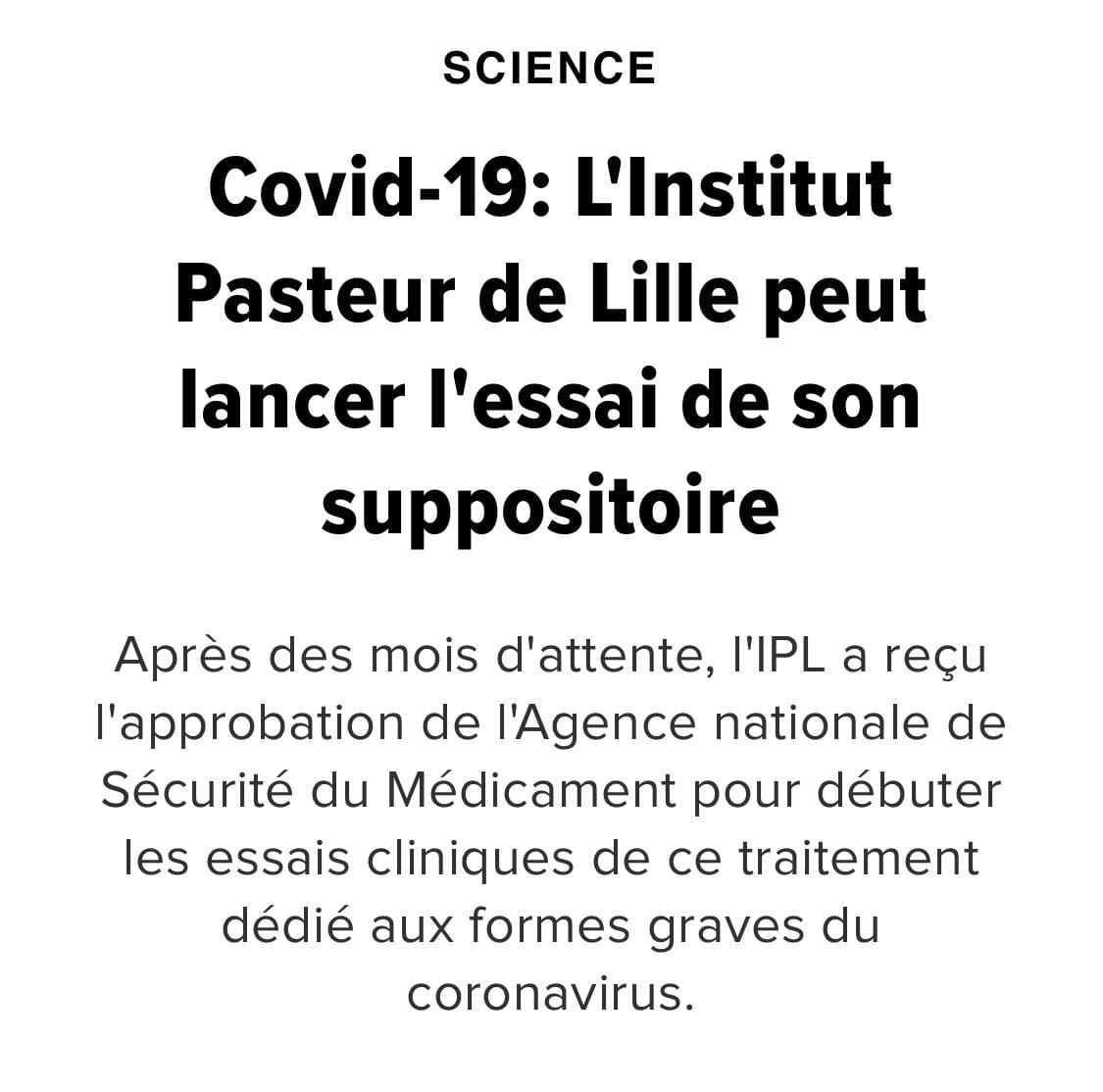 Suppositoire Pasteur