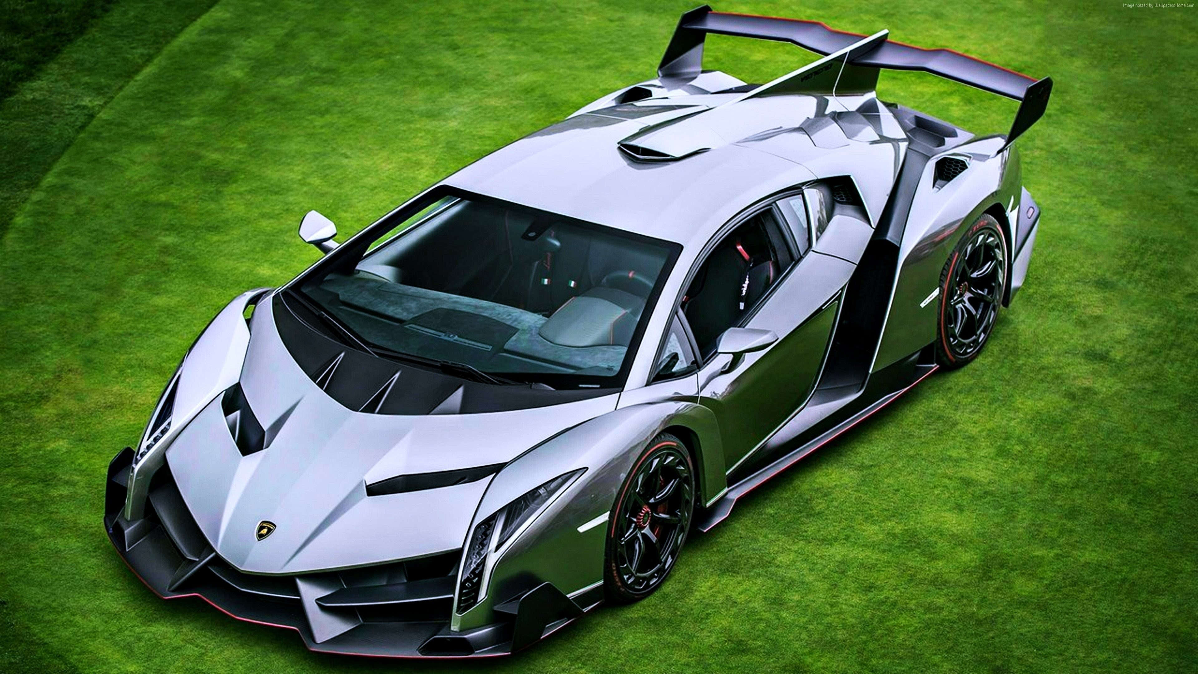 Lamborghini Veneno Neon Blue - Supercars Gallery