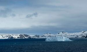 Vista de la Antártida