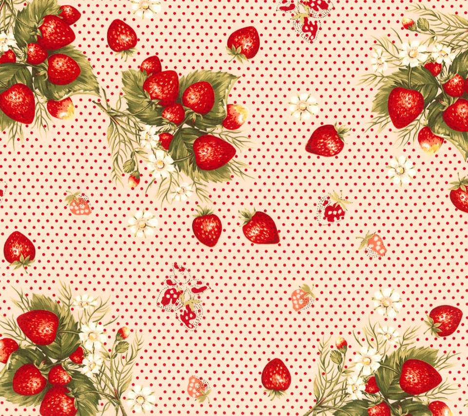 新鮮な壁紙 イチゴ 美しい花の画像