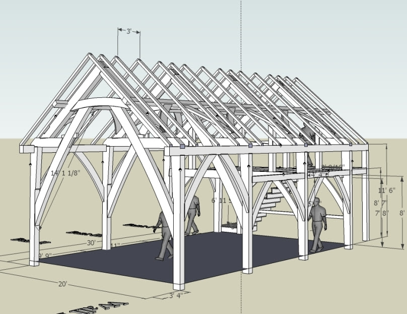 Woodworking plans sketchup