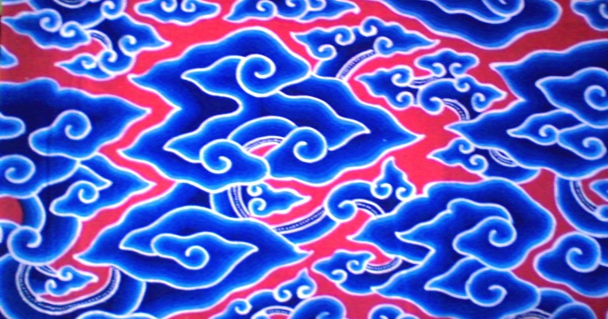 Motif Gambar Batik Awan - Batik Indonesia