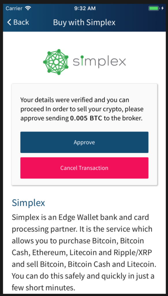 The biggest benefit is the ease of use. Sell Cryptocurrency To Your Credit Cards Through Edge Bitcoin News Osterreich