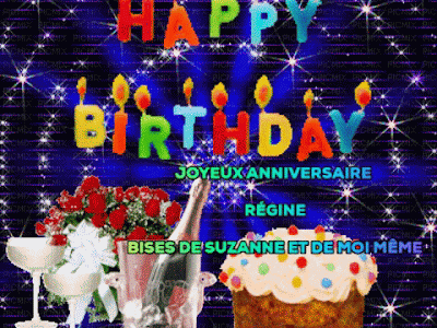 Plus de 400 gif animé images anniversaire humour 287338