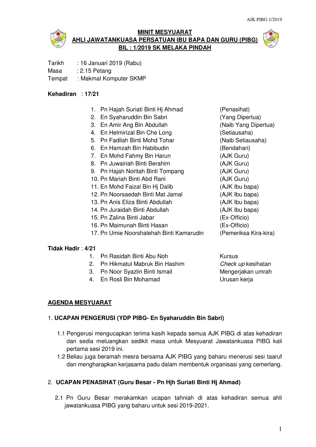 Surat Permohonan Bantuan Kewangan Pibg  Contoh surat 