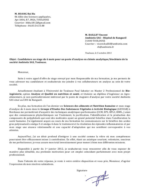 Lettre De Motivation Ingenieur Edf - Soalan ap