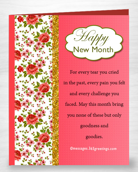 New orders ship within 1 to 3 days of your order. New Month Messages And Wishes 365greetings Com