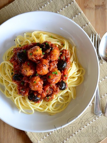 SPAGHETTI BEBOLA AYAM - Dapur Tanpa Sempadan