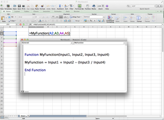 How to create custom functions in Excel