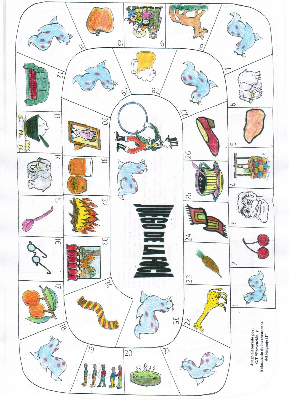 Juego Dela Oca Para Preescolar Interactivo} : Los juegos ...