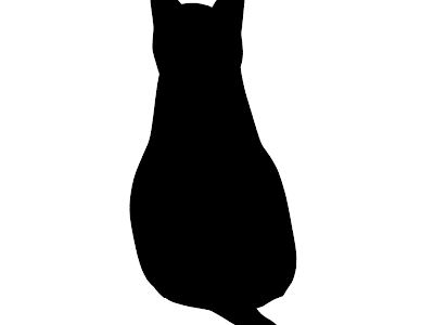 コンプリート！ シルエット かっこいい 猫 イラスト 347047