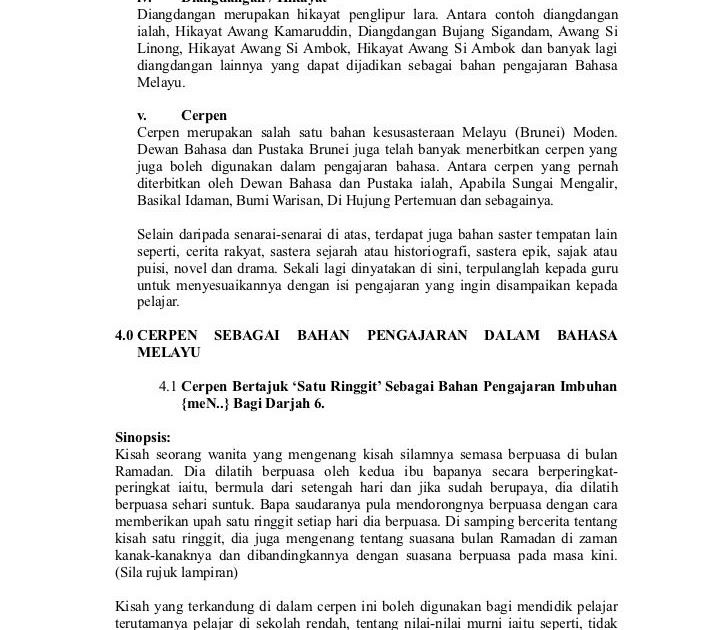 Contoh Hikayat Yang Masih Asli - Contoh Two