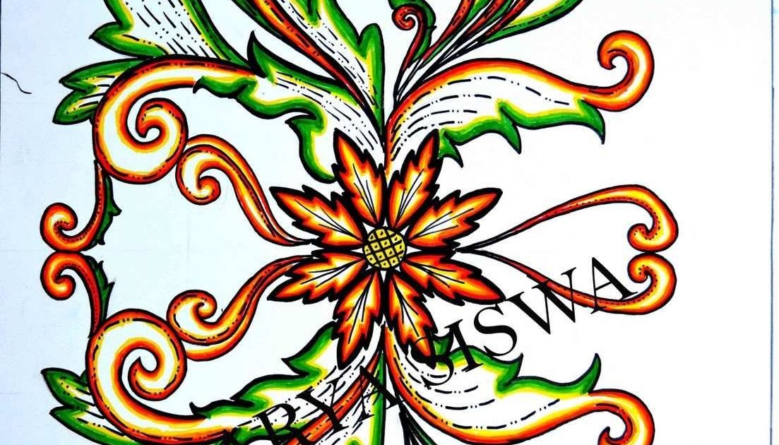 Gambar Batik Berwarna Batik Indonesia Gambar Batik Berwarna Batik Indonesia