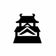 アニメ画像について ユニーク城 イラスト 白黒