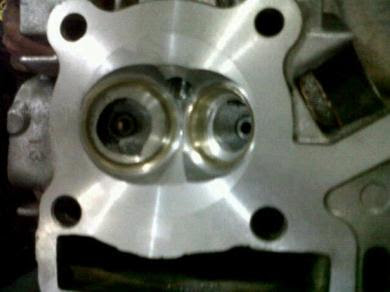  Modifikasi  Mesin Racing Cylinder Head Yamaha Yupiter 