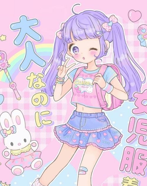 Pastel Anime Girl