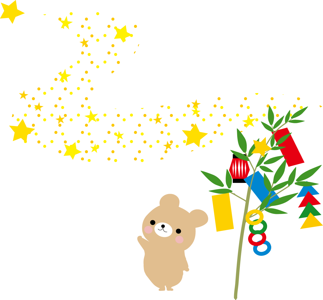 美しい花の画像 綺麗な七夕 祭り イラスト