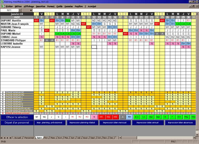 Exemple Planning Aide Soignante Ehpad - Exemple de Groupes