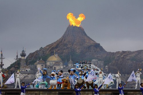 驚くばかりディズニー シー 噴火 すべてのイラスト画像