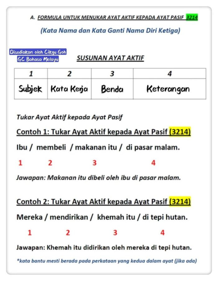 Contoh Soalan Kbat Bahasa Melayu Tingkatan 4 - Merdeka dd