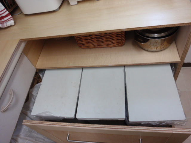 Ikea キッチンカウンター ゴミ箱 Kitchin