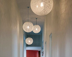 Lighting hallway decor
