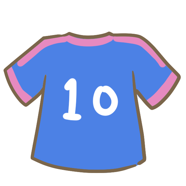 無料イラスト画像 驚くばかりサッカー ユニフォーム イラスト
