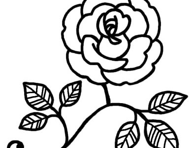 [最も人気のある！] バラ イラスト 白黒 193298-薔薇 イラスト おしゃれ 白黒
