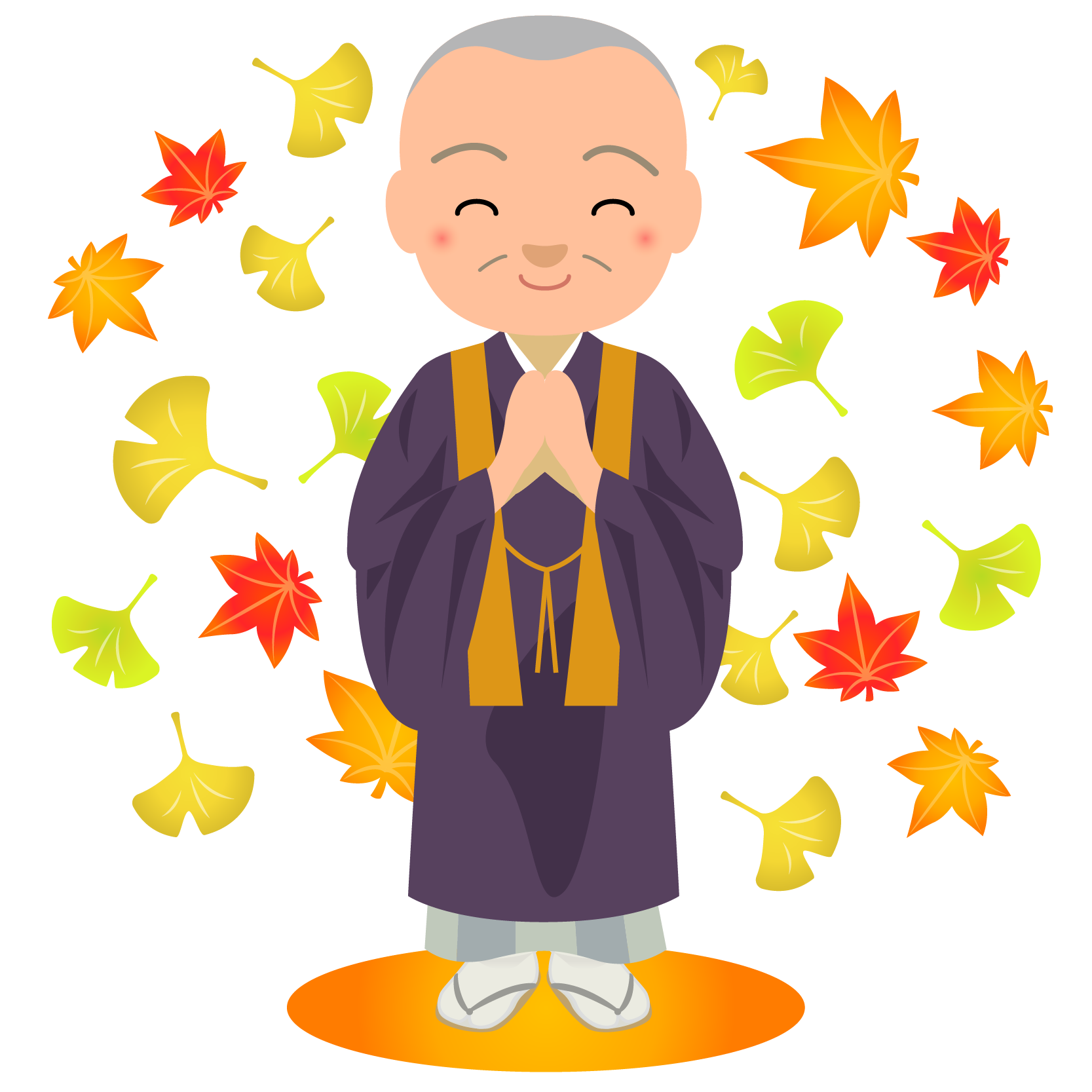 100 お 坊さん イラスト かわいいフリー素材集 いらすとや