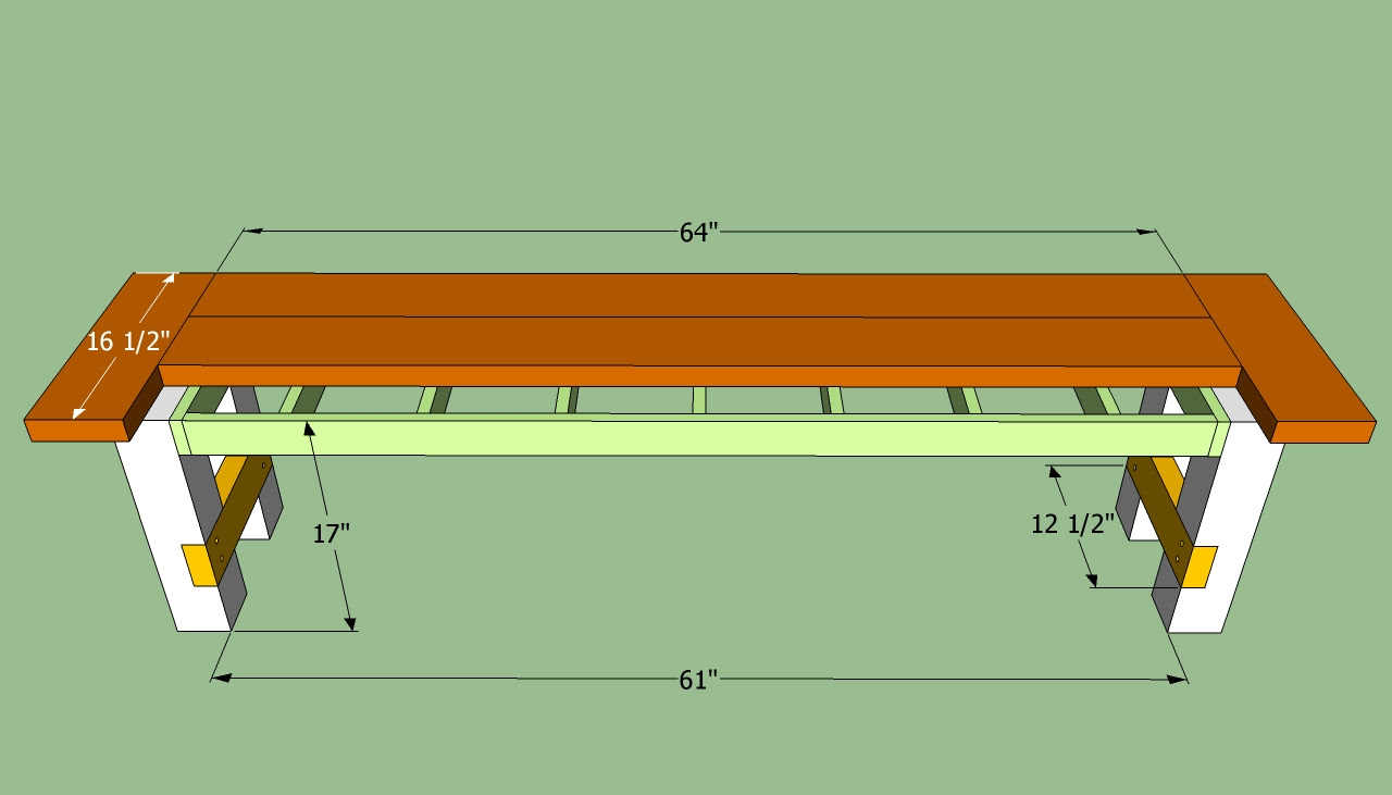 How to: Today Do it yourself rustic wood bench plans