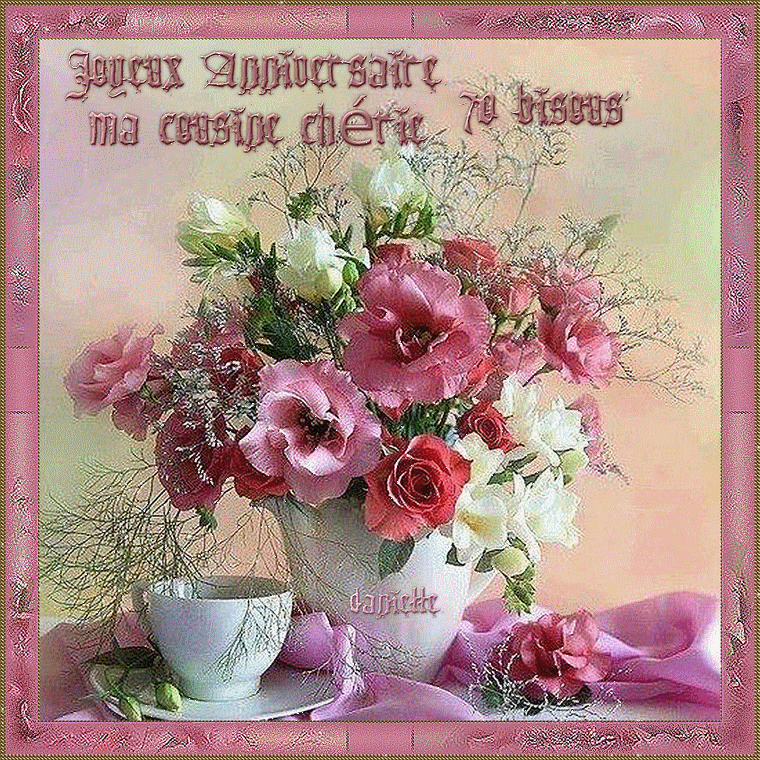 Fleur Joyeux Anniversaire Cousine 4210 Fleur Joyeux Anniversaire Cousine