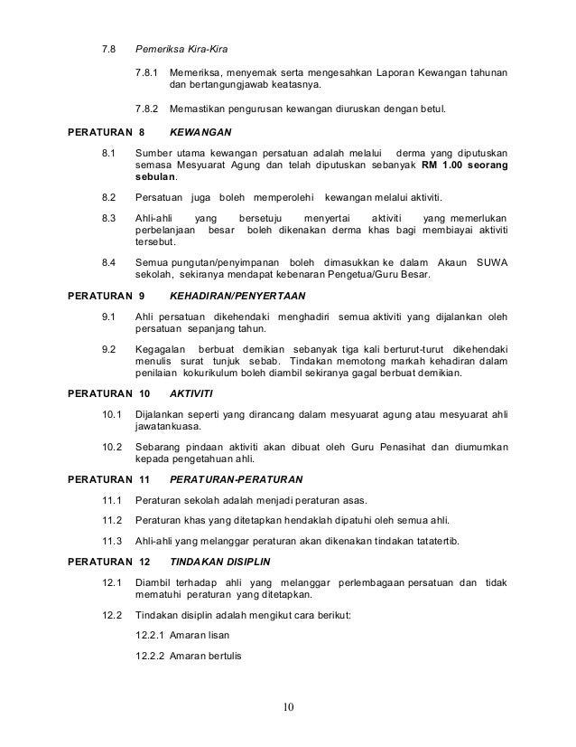 Contoh Laporan Minit Mesyuarat - Contoh Alkali