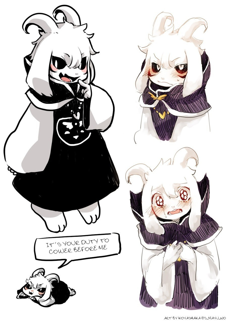 有名な Asriel Undertale ざばねがも