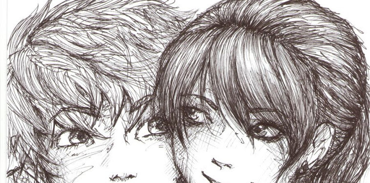 Best Friend Boy Girl Friendship Drawings Dowload Anime Wallpaper Hd