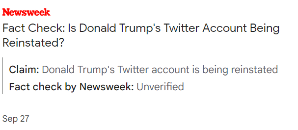Meaningless Fact check from Newsweek. Just dumb.