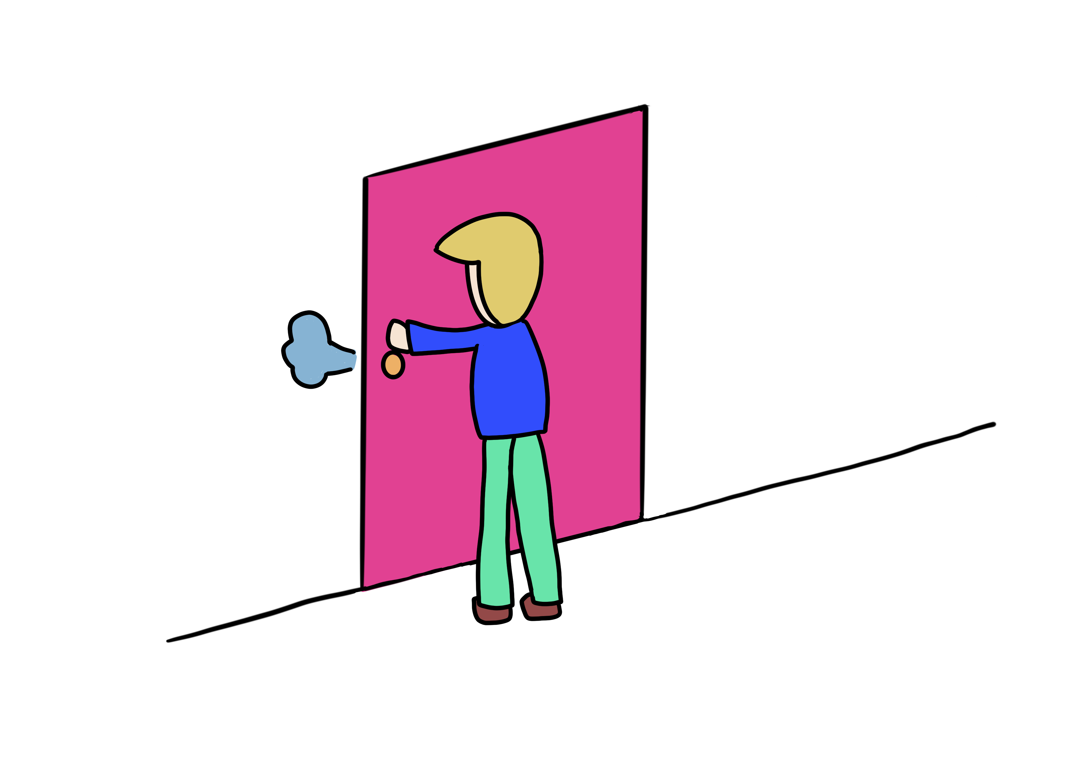 これまでで最高の教室 ドア 開ける イラスト 動物ゾーン