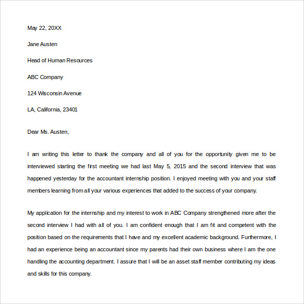 Sample Thank You Letter After Lunch Meeting - Contoh 36