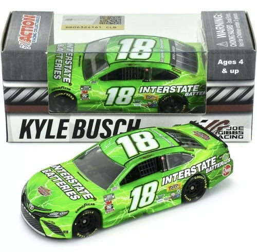 If you buy an extra battery at the same time as the digital camera, we can offer you a. Cars Racing Nascar 2020 18 Kyle Busch Interstate Batteries Lightning 1 64 Action Nascar Diecast Christograce