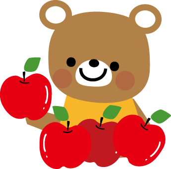 Japan Image りんご イラスト かわいい
