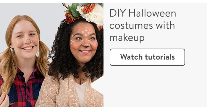 DIY costume ideas with makeup tutorial