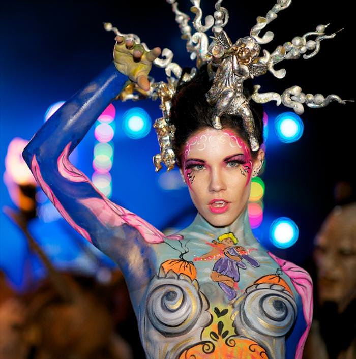 Body paint festival