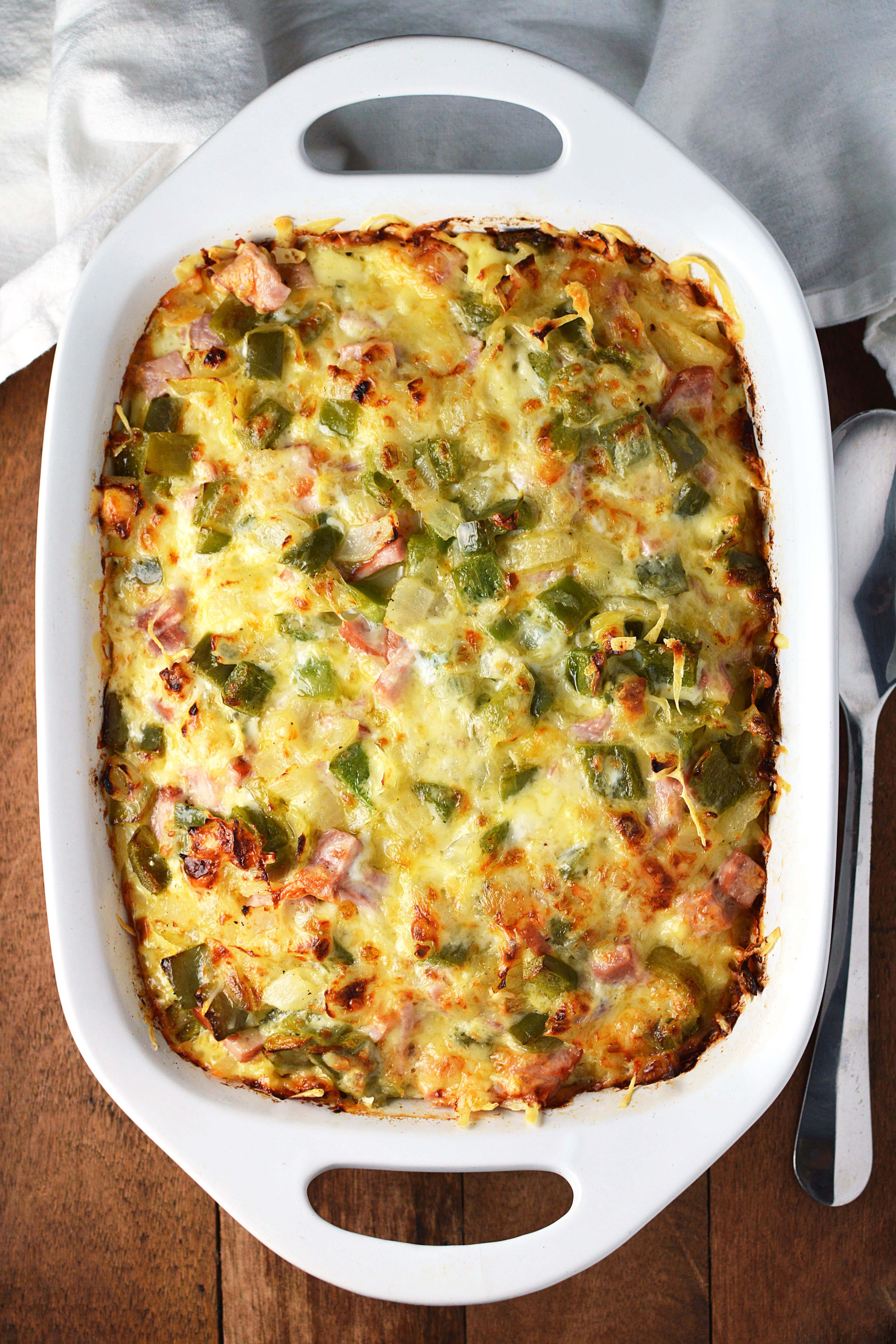 Make sure you leave enough time for the casserole to refrigerate overnight. Overnight Western Hash Brown Casserole Friday Is Cake Night