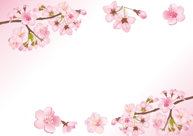 ベスト50 背景 桜 イラスト アニメ画像