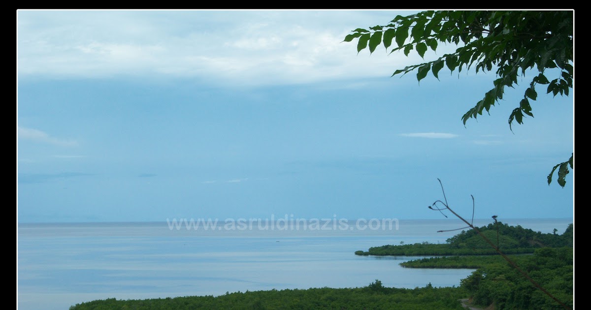 pemandangan pantai di pagi hari  Foto  Dunia Alam  Semesta  