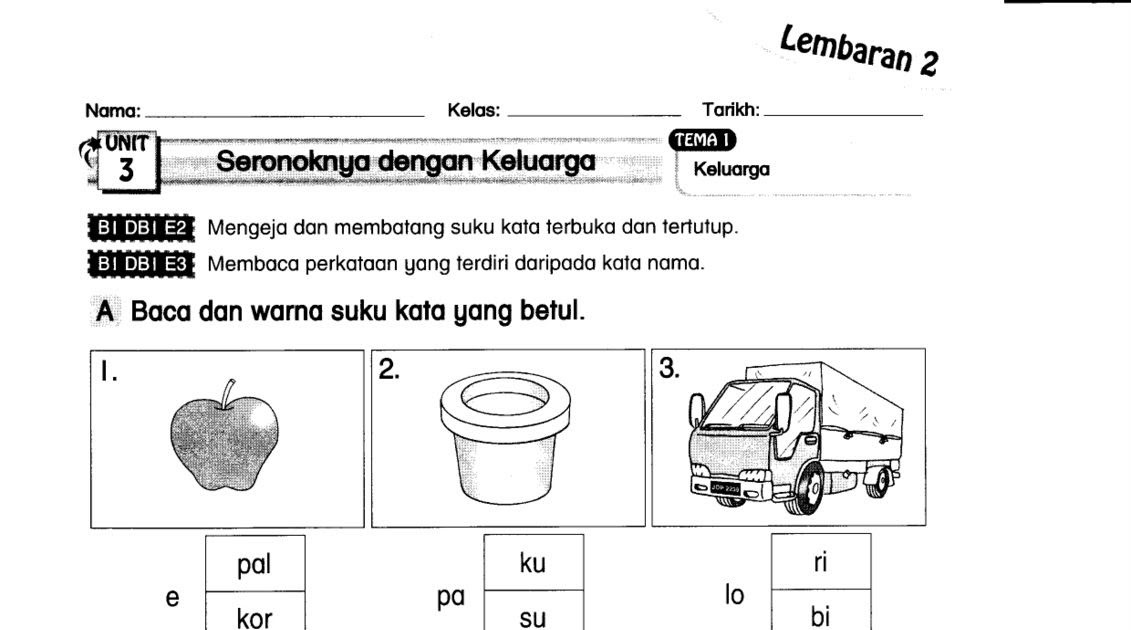 Soalan Kata Nama Am Tahun 3 - Kuora q