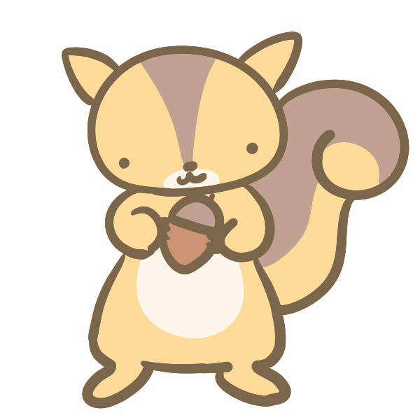 最高リス イラスト 無料 最高の動物画像